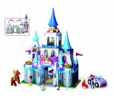 Sluban Girls Dream Holidays M38-B0610 Romantisches Schloss / Lego - kompatibel / Anzahl Figuren|Teile: 6|818 / ab 6 Jahren