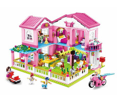 Sluban Girls Dream M38-B0721 Villa / Lego - kompatibel / Anzahl der Figuren|Stücke: 7|896 / ab 6 Jahren