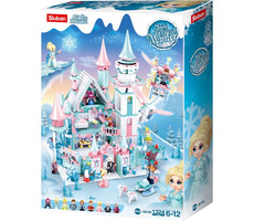 Sluban Girls Dream M38-B0789 Eisschloss für Winterfeen / Lego - kompatibel / Anzahl Figuren|Teile: 9|1324 / ab 6 Jahren