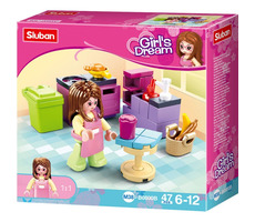 Sluban Girls Dream M38-B0800B Küche / Lego - kompatibel / Anzahl der Figuren|Stücke: 1|47 / ab 6 Jahren