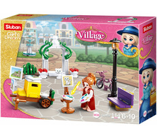 Sluban Girls Dream Village M38-B0869 Malerin im Park / Lego - kompatibel / Anzahl Figuren|Teile: 1|114 / ab 6 Jahren