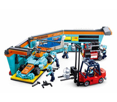 Sluban Racing Team M38-B0765 Formel-Rennstall / Lego - kompatibel / Anzahl Figuren|Teile: 5|543 / ab 6 Jahren
