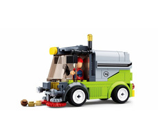 Sluban Town M38-B0781A Kehrmaschine / Lego - kompatibel / Anzahl der Figuren|Teile: 1|136 / ab 6 Jahren