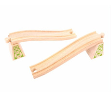 Bigjigs Rail Overpass-Gleise mit Säulen 2 Stück / ab 3 Jahren