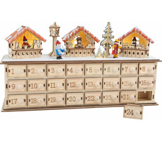Small Foot Holz-Adventskalender Weihnachtsmärkte