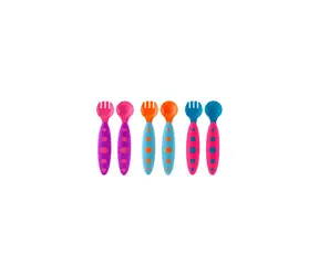 Boon - MODWARE - Kleinkinderbesteck 3-tlg. - diverse Farben / ab 9 Monaten
