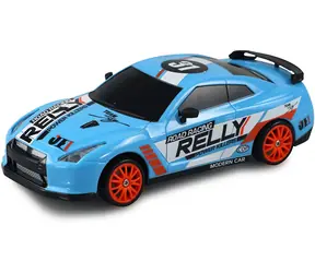 AMEWI Drift Sport Car 4WD Blau / RC Auto / 1:24 / RTR / Fernbedienung / 2,4 GHz / 500 mAh 3,7 V Li ION