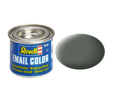 Revell Emaillefarbe Nr. 66 - matt - olivgrau (14 ml)