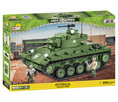 Cobi 2543 M24 Chaffee WW II / 590 Teile / 2 Figuren / ab 6 Jahren