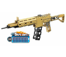 QMAN Model Power 6007 M416 Sturmgewehr / Bausatz / 661 Teile / ab 6 Jahren