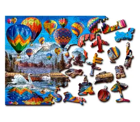 Wooden City 3D Puzzle Peaceful Travel L / 300 Teile / ab 8 Jahren