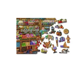 Wooden City 3D-Puzzle Sweet World L / 400 Teile / ab 8 Jahren