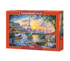 Castorland 53018 Tea Time in Paris / 500 Teile / ab 9 Jahren
