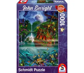 Schmidt Puzzle Versunkener Schatz / 1000 Teile / ab 12 Jahren