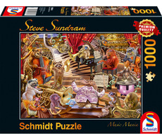 Schmidt Puzzle Music Mania / 1000 Teile / ab 12 Jahren