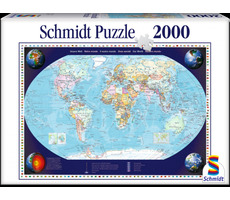 Schmidt Puzzle Unsere Welt / 2000 Teile / ab 12 Jahren