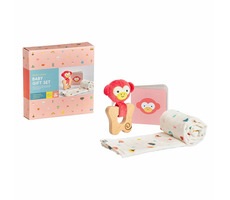Petit Collage Geschenkset für Babys Affe / ab 0 Monaten