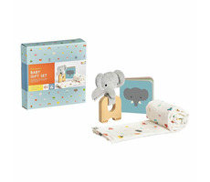 Petit Collage Baby-Elefant-Geschenkset / ab 0 Monaten