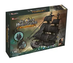 CubicFun 3D Puzzle Queen Anne’s Revenge / 308 Teile / 68 x 26 x 64 cm / ab 10 Jahren