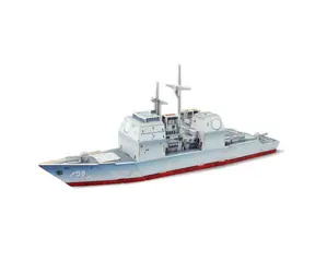Robotime Holzpuzzle Cruiser Aegis / ab 3 Jahren / 88 Teile / Schwierigkeit: niedrig