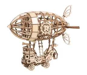 Robotime Holz-3D-Puzzle Märchen-Luftschiff / ab 8 Jahren / 176 Teile / Schwierigkeit: niedrig