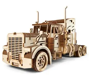 Ugears 3D mechanisches Holzpuzzle VM-03 Tractor Heavy Boy / ab 14 Jahren / 541 Teile / Schwierigkeit: hoch