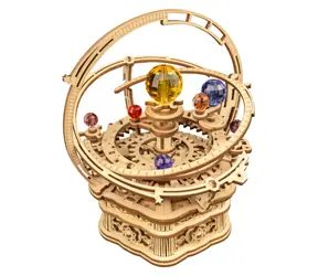 Robotime 3D-Jukebox-Puzzle Historische Uhr / ab 14 Jahren / 101 Teile / Schwierigkeit: mittel
