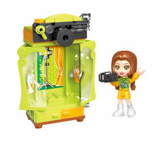 QMAN UNA Serie 34011-3 Fotografengarderobe / Bausatz / 83 Teile / ab 6 Jahren 