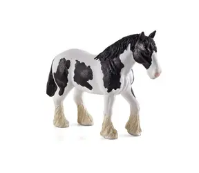 Mojo Animal Planet Clydesdale Pferd schwarz-weiß / ab 3 Jahren