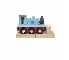 Bigjigs Rail Holzeisenbahn Terrier blau / ab 3 Jahren