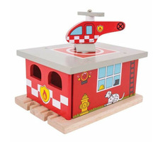 Bigjigs Rail Depo Feuerwache / ab 3 Jahren
