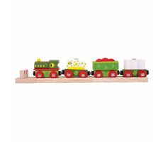 Bigjigs Rail Dinosaurierzug + 3 Gleise / ab 3 Jahren