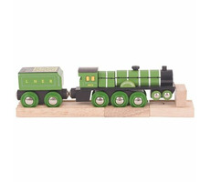 Bigjigs Rail Holznachbildung der Flying Scotsman Lokomotive / ab 3 Jahren
