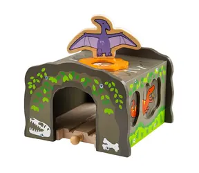 Bigjigs Rail T-Rex Dinosaurier Tunnel / ab 3 Jahren