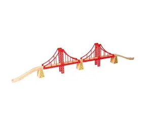 Bigjigs Rail Doppelte Eisenbahnbrücke / ab 3 Jahren
