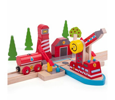Bigjigs Rail Feuerwehrleute Marineretter / ab 3 Jahren