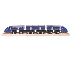 Bigjigs Rail High Speed 1 blau / ab 3 Jahren