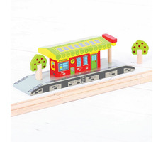 Bigjigs Rail Rural Bahnhof / ab 3 Jahren