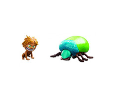 Hodný Dinosaurus - Špunt & Beetle - kleine Plastikfiguren / ab 3 Jahren