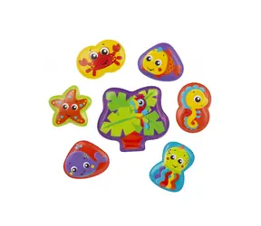 Playgro - Happy Badeaufkleber / ab 6 Monaten