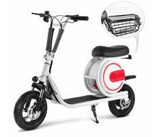 Eljet Elektroroller Roadster weiß / 350 W / Geschwindigkeit: 30 km-h / Reichweite: 30 km / Tragfähigkeit: 120 kg