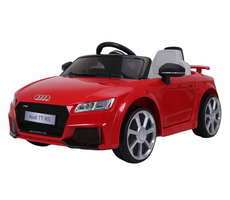 Eljet Kinder-Elektroauto Audi RS TT rot / 2x 25W / Geschwindigkeit: 2,5-5 km-h / Tragfähigkeit: 30kg