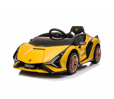 Eljet Kinder-Elektroauto Lamborghini Sian gelb / 25 W / Geschwindigkeit: 3-5 km-h / Tragfähigkeit: 25 kg