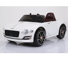 Eljet Kinder Elektroauto Bentley EXP 12 weiß / 70 W / Geschwindigkeit: 3-7 km-h / Tragkraft: 30kg