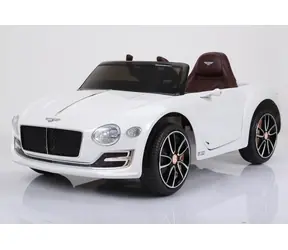 Eljet Kinder Elektroauto Bentley EXP 12 weiß / 70 W / Geschwindigkeit: 3-7 km-h / Tragkraft: 30kg
