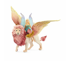 Schleich Bayala 70714 Elfenfee auf geflügeltem Löwen / ab 3 Jahren