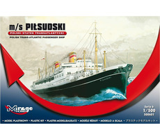 Mirage Hobby 500601 M/S PILSUDSKI / Plastikmodell / 1:500