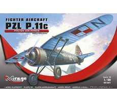Mirage Hobby 481001 PZL P.11c Jägerversion / Plastikmodell / 1:48