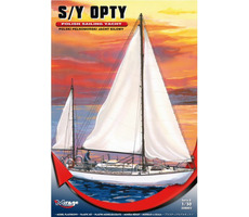 Mirage Hobby 508002 S/Y OPTY - Polnische Yacht mit Kiel / Kunststoffmodell / 1:50