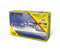 Mirage Hobby 840095 ORP &#39;WICHER&#39; - wz.35 Polnischer Zerstörer aus dem 2. Weltkrieg - SET / Plastikmodell / 1:400